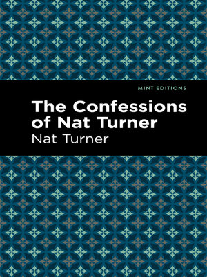 The Confessions of Nat Turner - ebook
